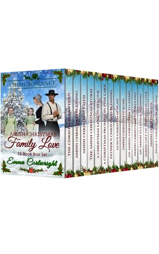 Amish Christmas Family Love: Bumper Christmas Amish Romance - 15 Book Box Set (Kindle Edition)