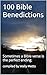 100 Bible Benedictions by Wally Metts