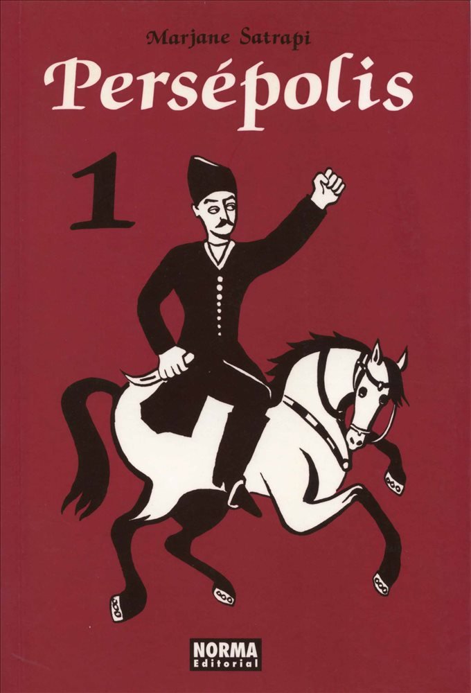 Portada de Persépolis 1, de Marjane Satrapi