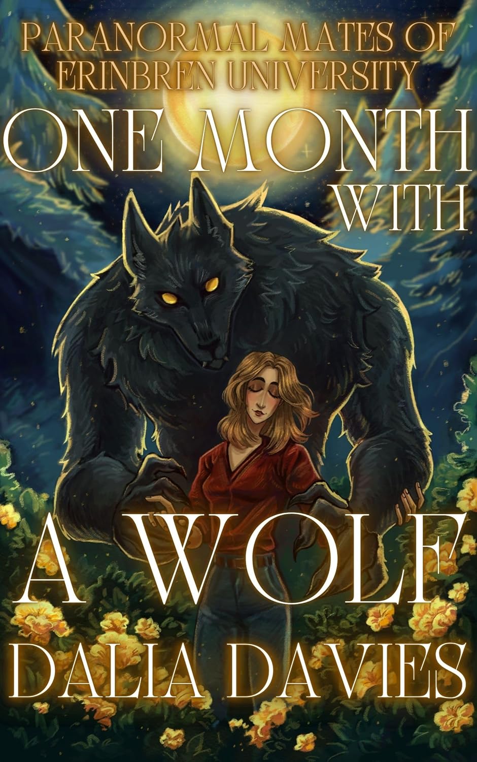One Month with a Wolf (Paranormal Mates of Erinbren University #6)