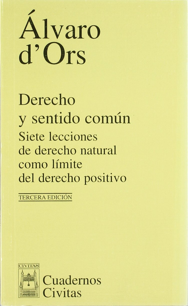 Derecho y sentido común