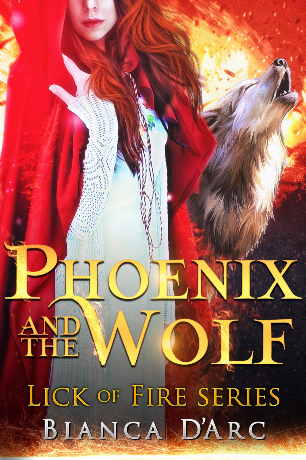Phoenix and the Wolf (Tales of the Were: Lick of Fire #2)