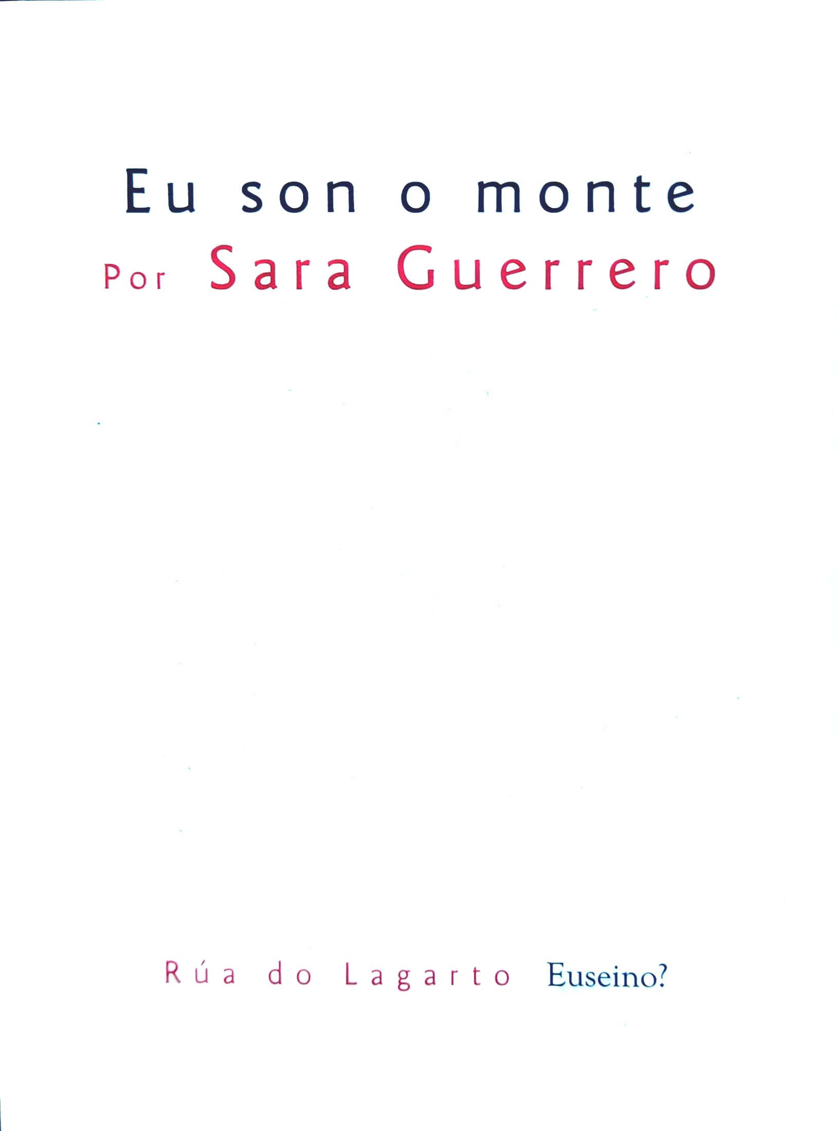 Eu son o monte (Paperback)