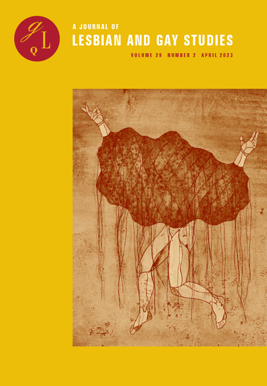 GLQ: A Journal of Lesbian and Gay Studies Volume 29 Number 2 (Paperback)