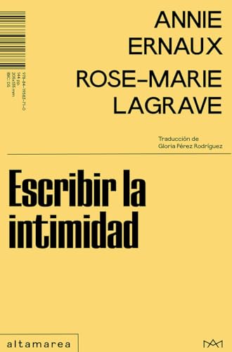 Escribir la intimidad (Paperback)