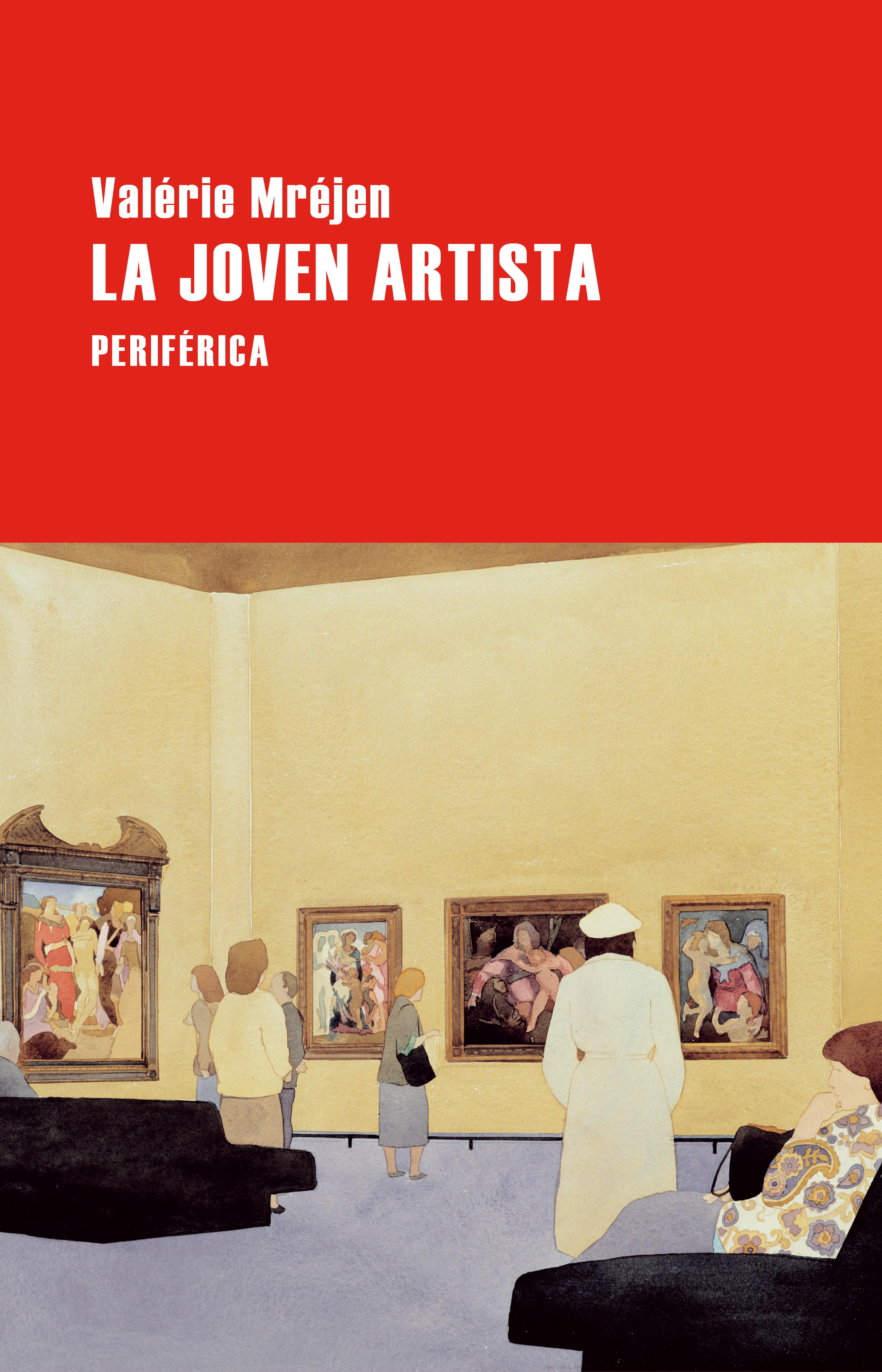 Portada de La joven artista, de Valérie Mréjen