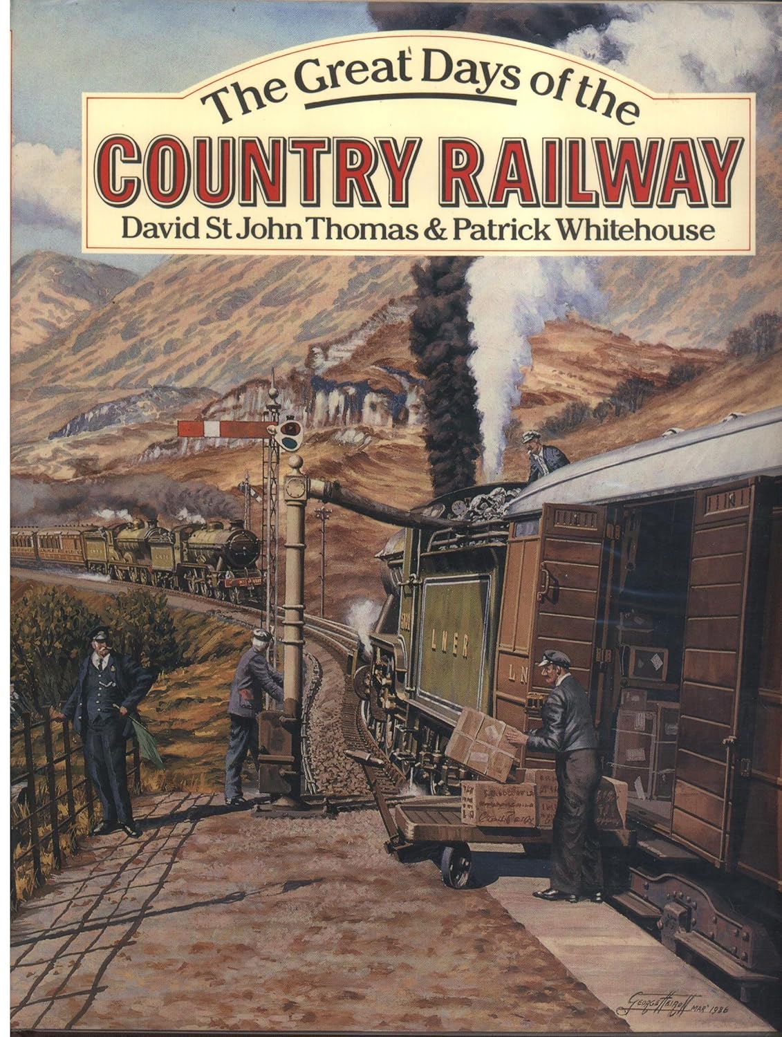 The Great Days of the Country Railway (Hardcover)