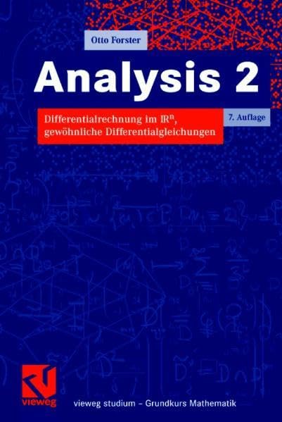 Analysis 2. Differentialrechnung im ℝⁿ, Gewöhnliche Differentialgleichungen (Paperback)