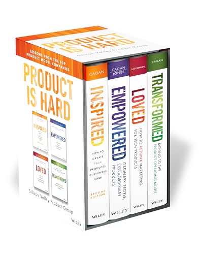 Product is Hard SVPG Box Set: Includes INSPIRED, EMPOWERED, LOVED, and TRANSFORMED (Hardcover)