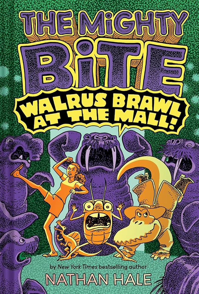 The Mighty Bite #2: Walrus Brawl at the Mall: A Graphic Novel (Hardcover)