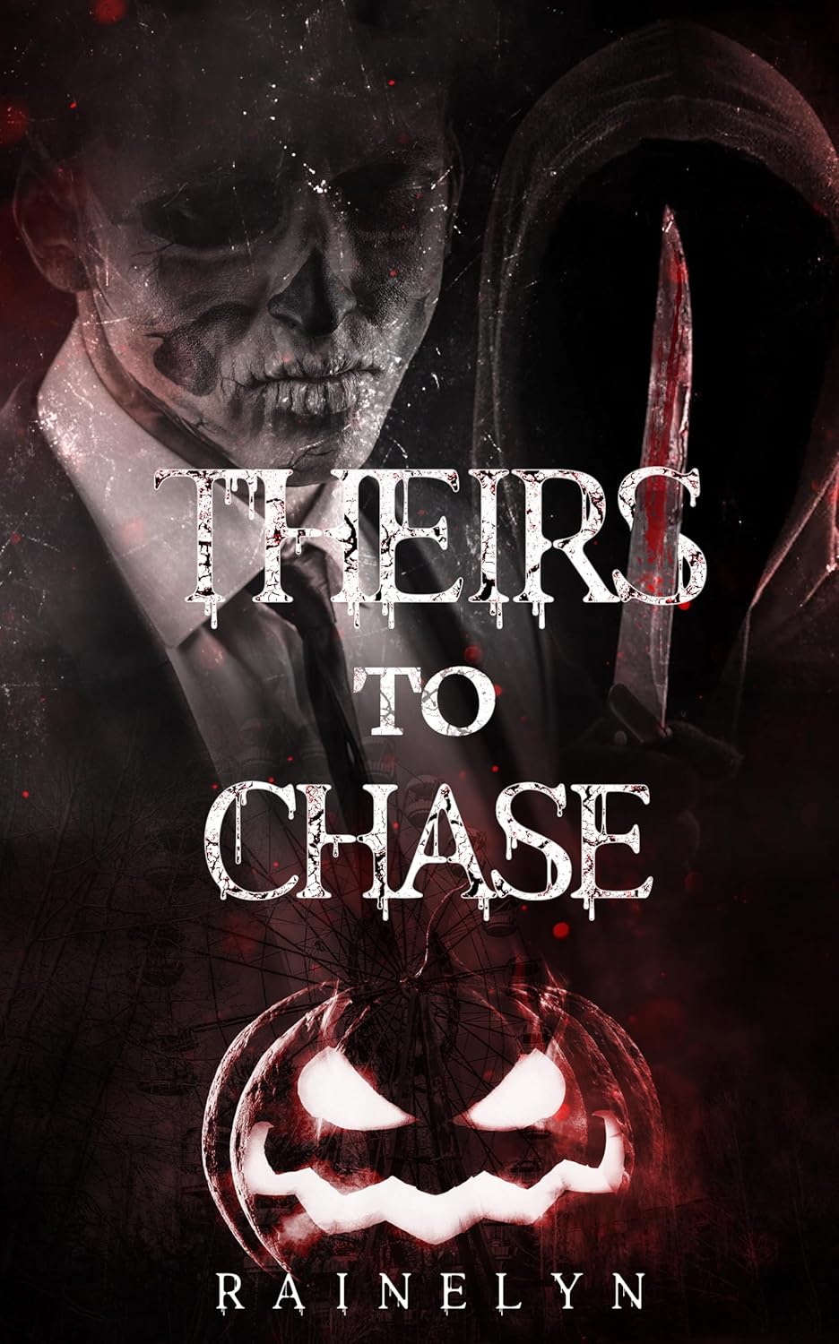 Theirs to Chase: A Dark MMF Horror Novella (Nightmare Attraction Book 1)