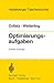 Optimierungsaufgaben (Heidelberger Taschenbücher, 15) by Lothar Collatz