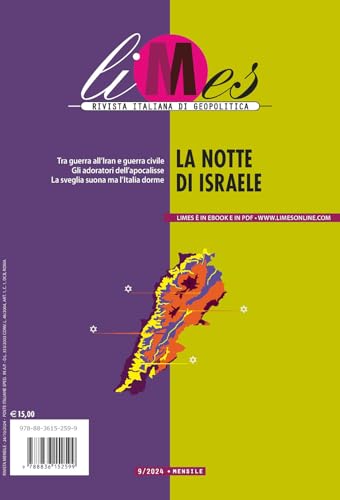 Limes. Rivista italiana di geopolitica. La notte di Israele (Paperback)