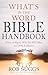 What’s in the Word Bible Ha...