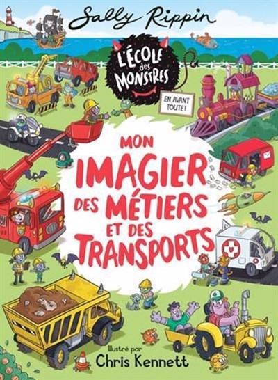 Mon imagier des métiers et des transports (Paperback)