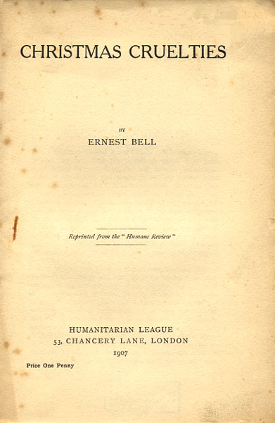 Christmas Cruelties (Unknown Binding)