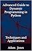 Advanced Guide to Dynamic Programming in Python: Techniques and Applications