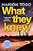 What They Knew (D.I. Clare ...