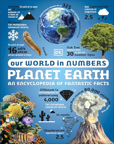 Our World in Numbers: Planet Earth (DK Oour World in Numbers)