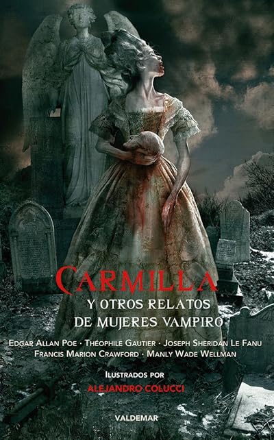 Portada de Carmilla y otros relatos de mujeres vampiro, de Edgar Allan Poe