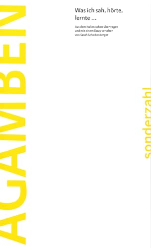 Was ich sah, hörte, lernte¿... (Paperback)