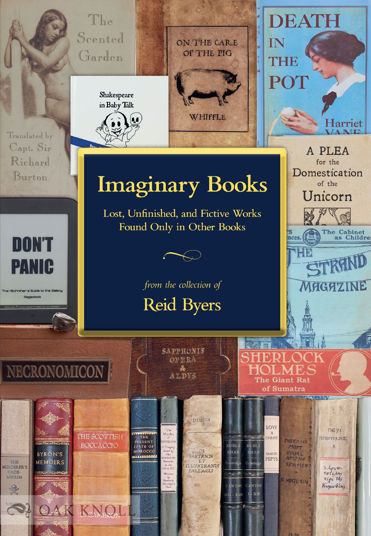 Imaginary Books: Lost, Unfinished, and Fictive Works Found Only in Other Books (Hardcover)