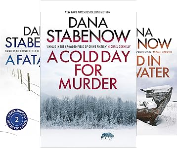 9 Kate Shugak novels: A Cold Blooded Business, Play With Fire, A Fatal Thaw, Killing Grounds, Blood Will Tell, The Singing of the Dead, Breakup, A Grave Denied, A Cold Day for Murder.