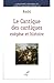 LE CANTIQUE DES CANTIQUES :...
