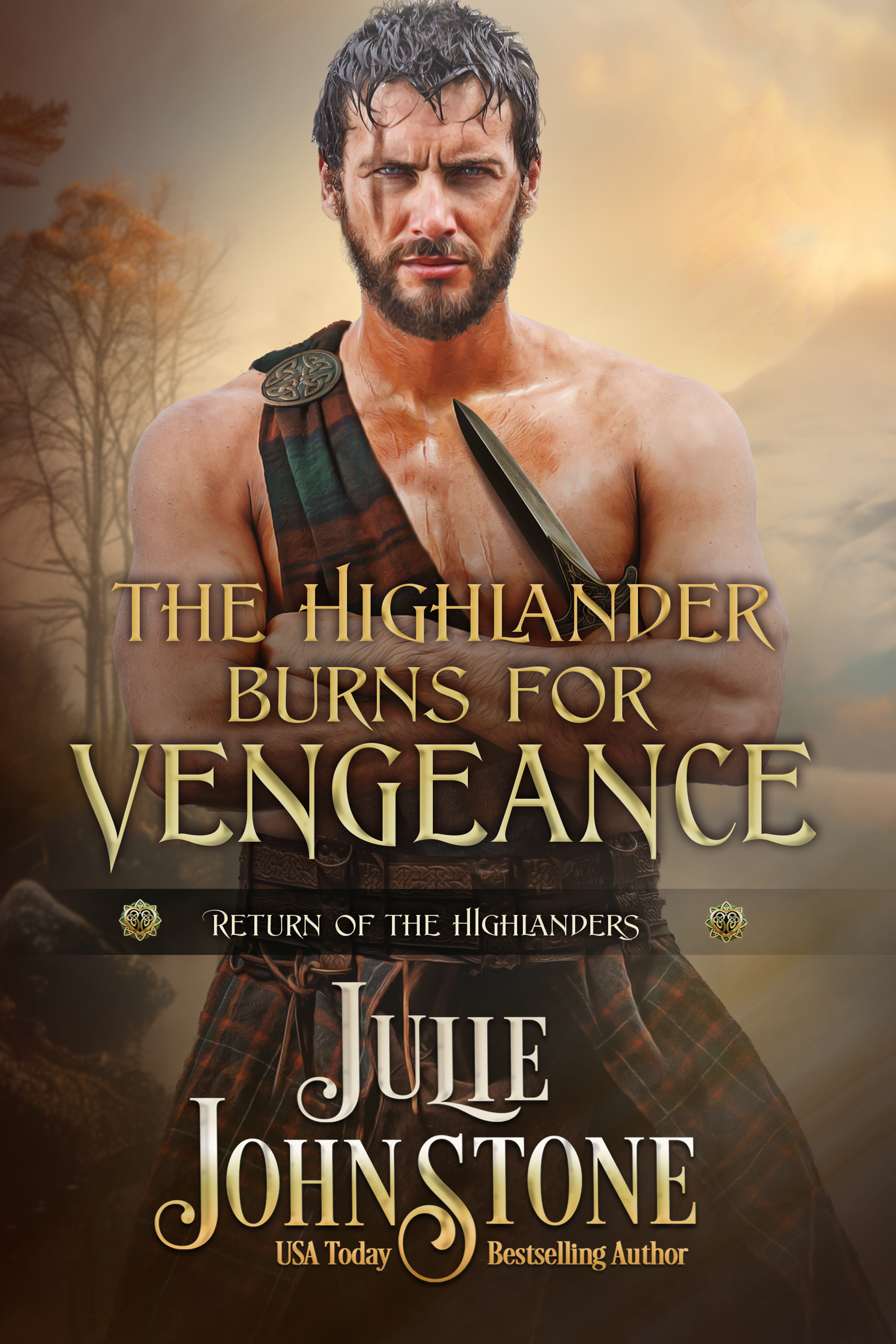 The Highlander Burns for Vengeance (Return of the Highlanders #3)