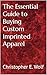 The Essential Guide to Buying Custom Imprinted Apparel by Christopher E. Wolf