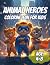 Animal Heroes: Coloring Fun...