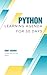 Python Learning in 30 Days : Learn Python in easy day to day agenda