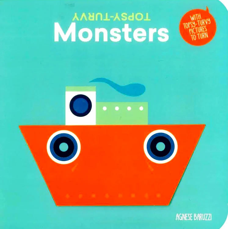 Topsy Turvy Monsters (Board Book)