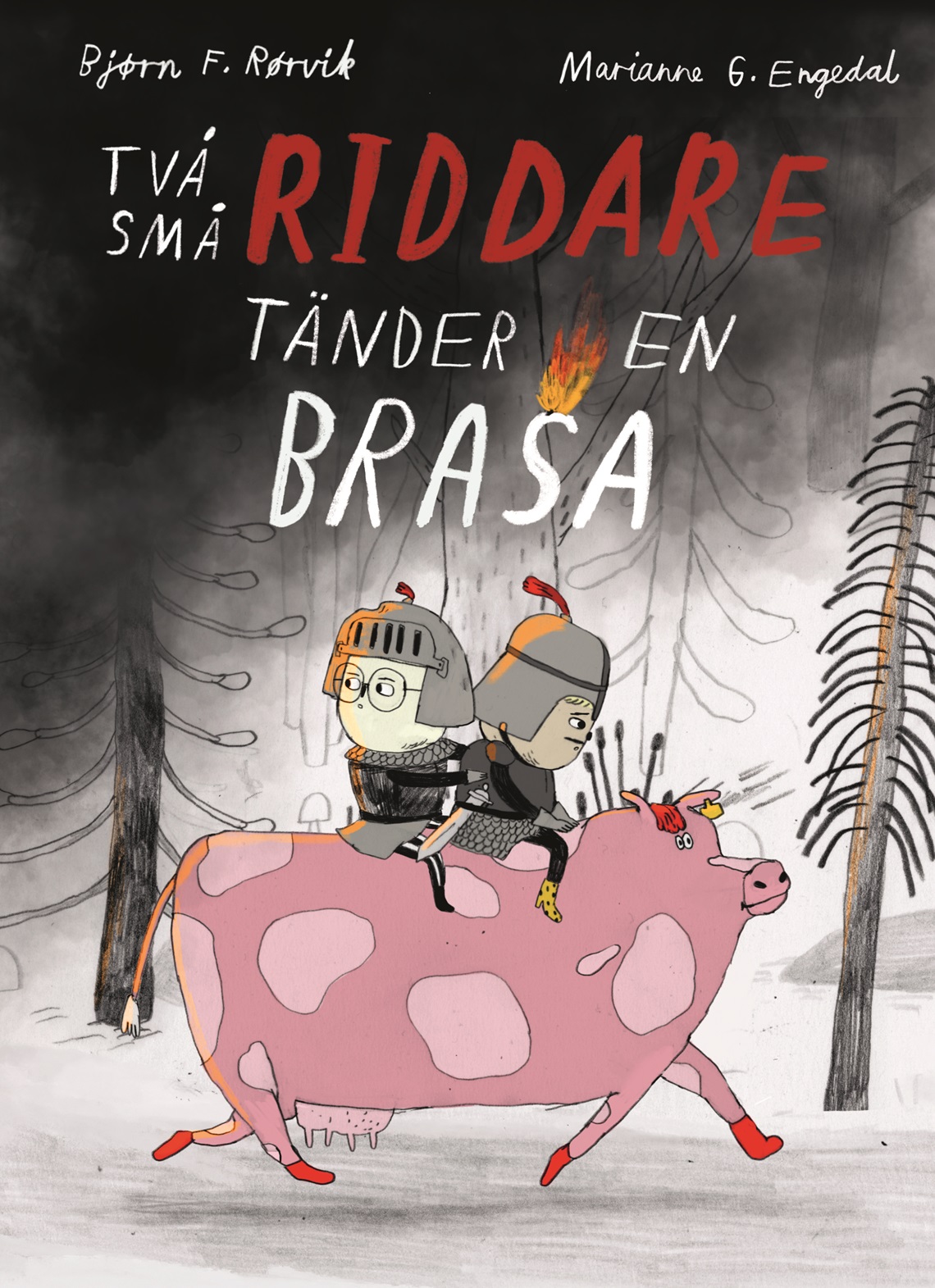 Två små riddare tänder en brasa (To små riddere, #3)