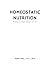 HOMEOSTATIC NUTRITION: Find...