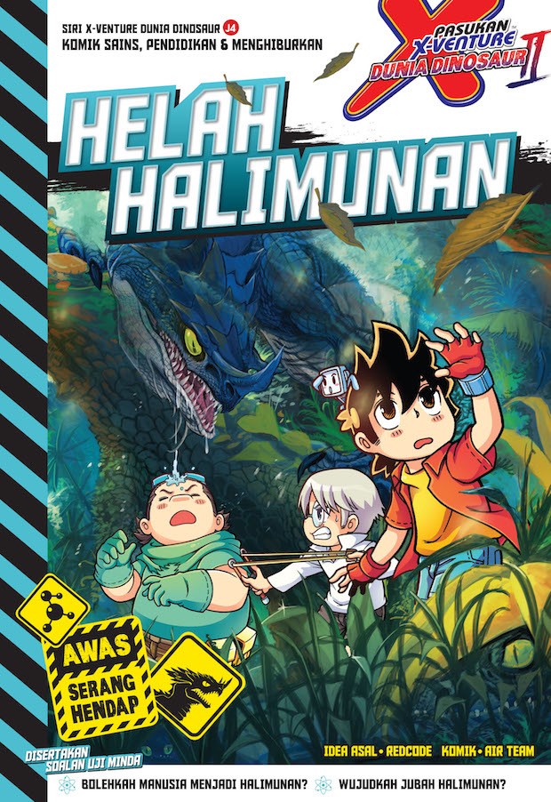Siri X-VENTURE Dunia Dinosaur II 04: Helah Halimunan