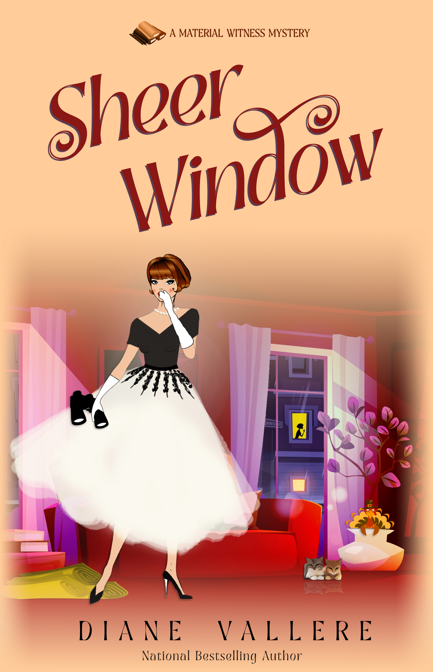 Sheer Window: A Material Witness Thanksgiving Novella (A Material Witness Mystery, #5)