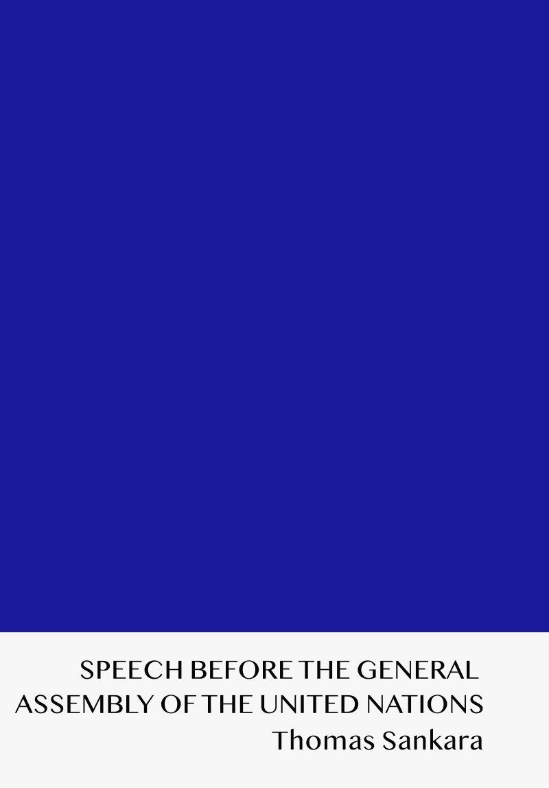 Speech Before the General Assembly of the United Nations