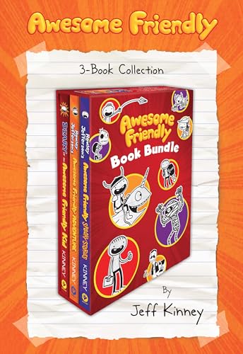 Awesome Friendly 3-Book Collection: Diary of an Awesome Friendly Kid, Rowley Jefferson’s Awesome Friendly Adventure, and Rowley Jefferson’s Awesome Friendly ... Stories (The Awesome Friendly Kid Series)