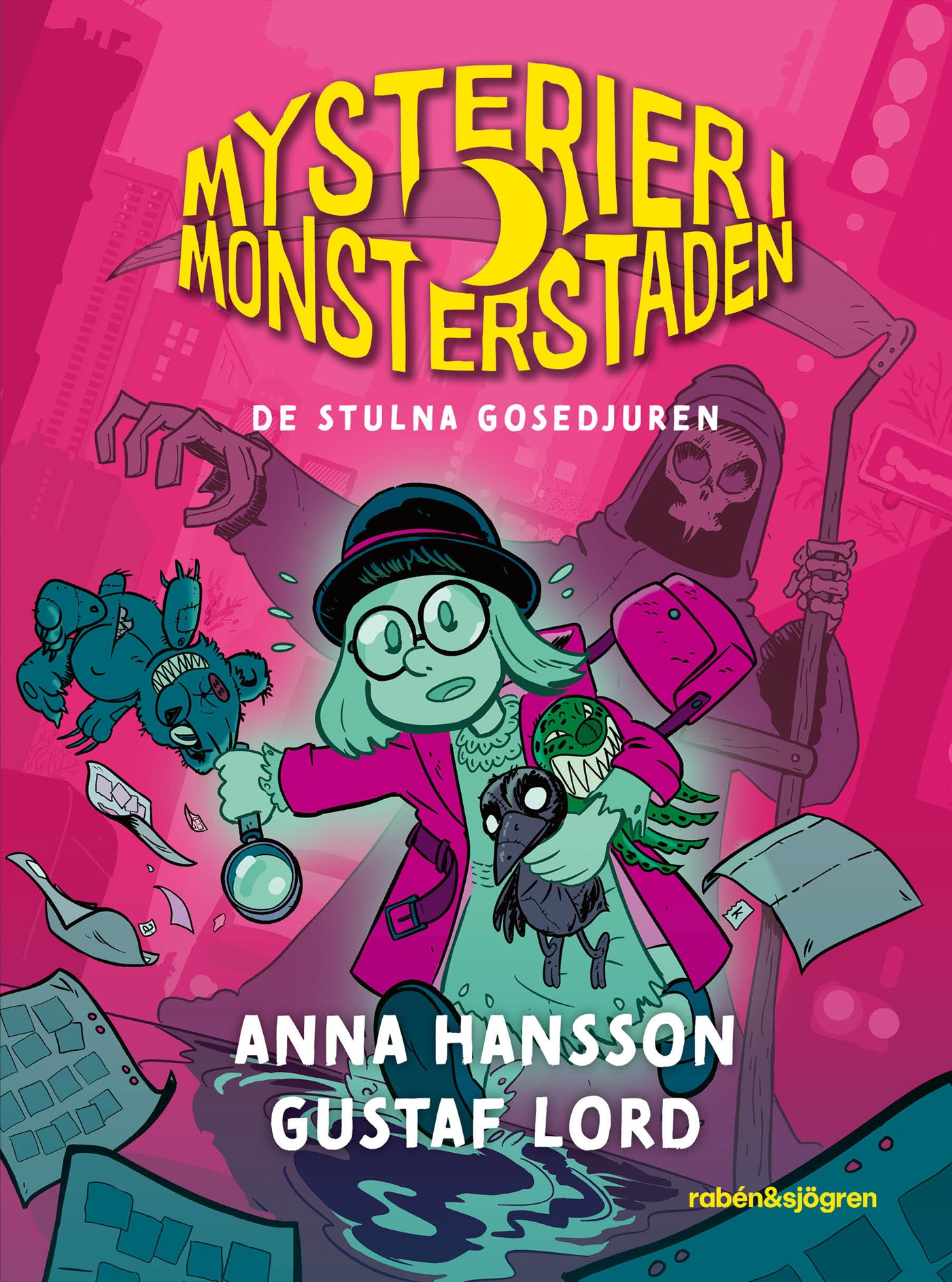 De stulna gosedjuren (Mysterier i Monsterstaden, #3)