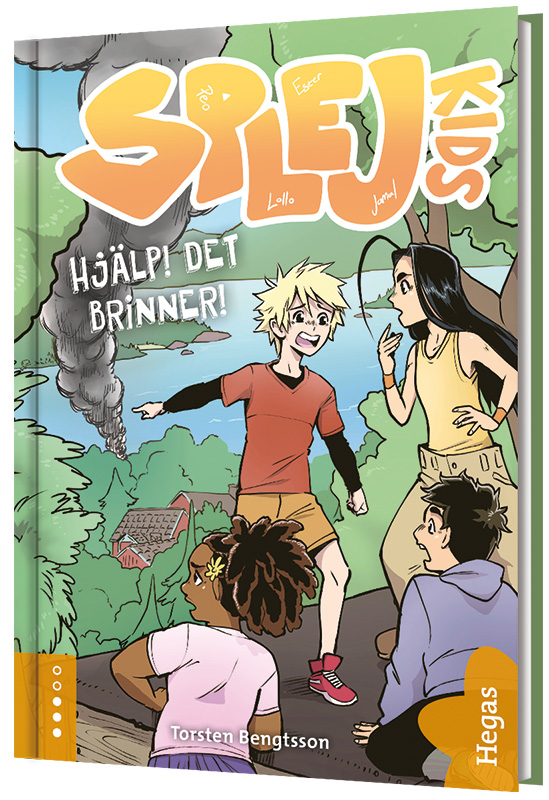 Hjälp! Det brinner! (Splej kids, #1)