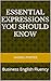 Essential Expressions You S...