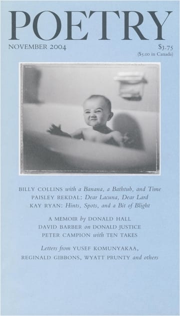 Poetry Magazine November 2004 (Paperback)