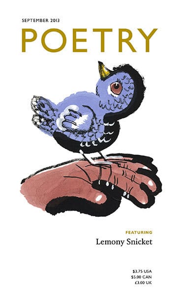 Poetry Magazine September 2013 (Paperback)