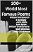 100+ World Most Famous Poems by F. N. M Komor