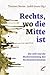 Rechts, wo die Mitte ist by Judith Goetz