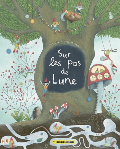 Sur les pas de lune (Hardcover)