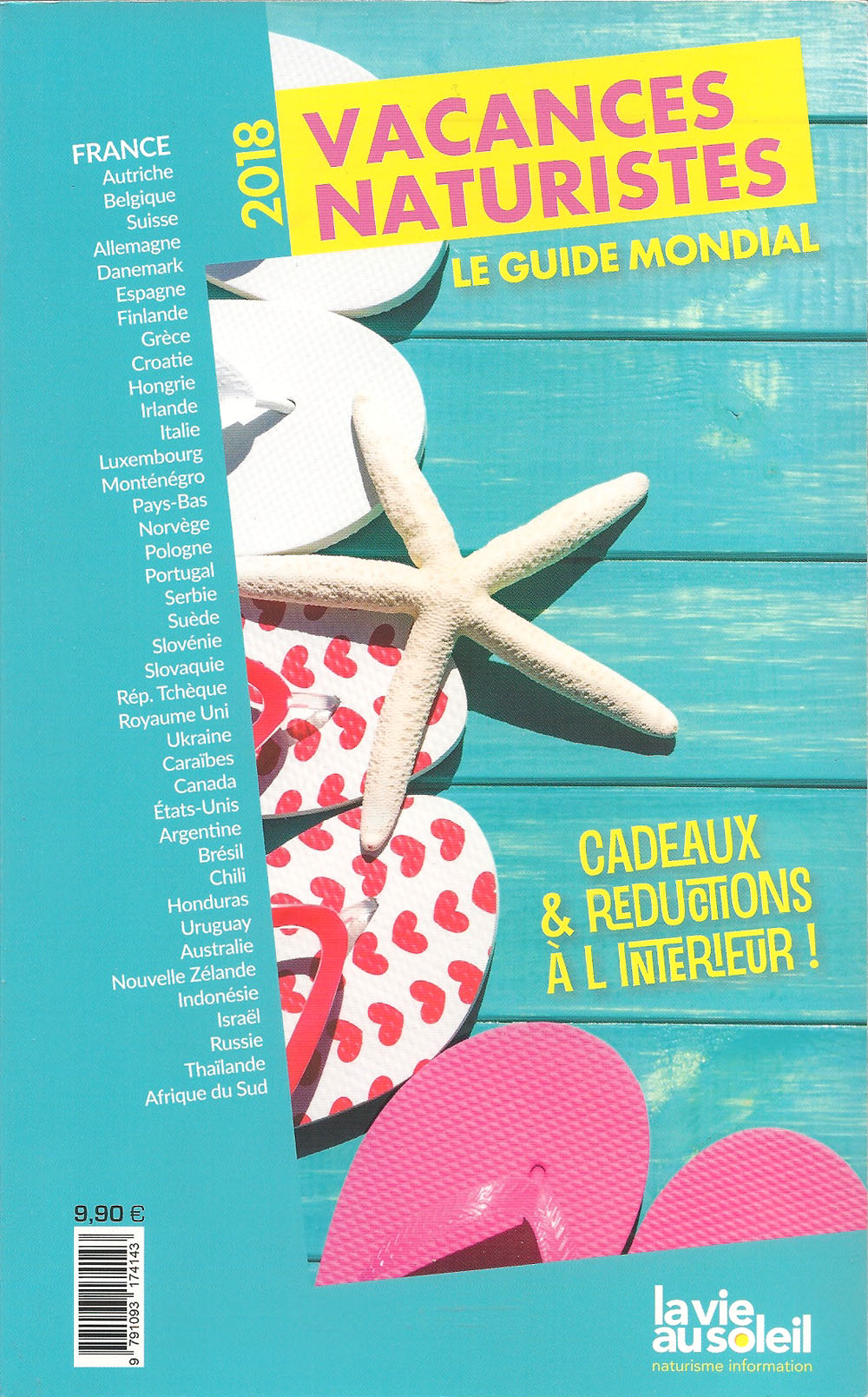 Vacances naturistes 2018 - Le guide mondial (Paperback)