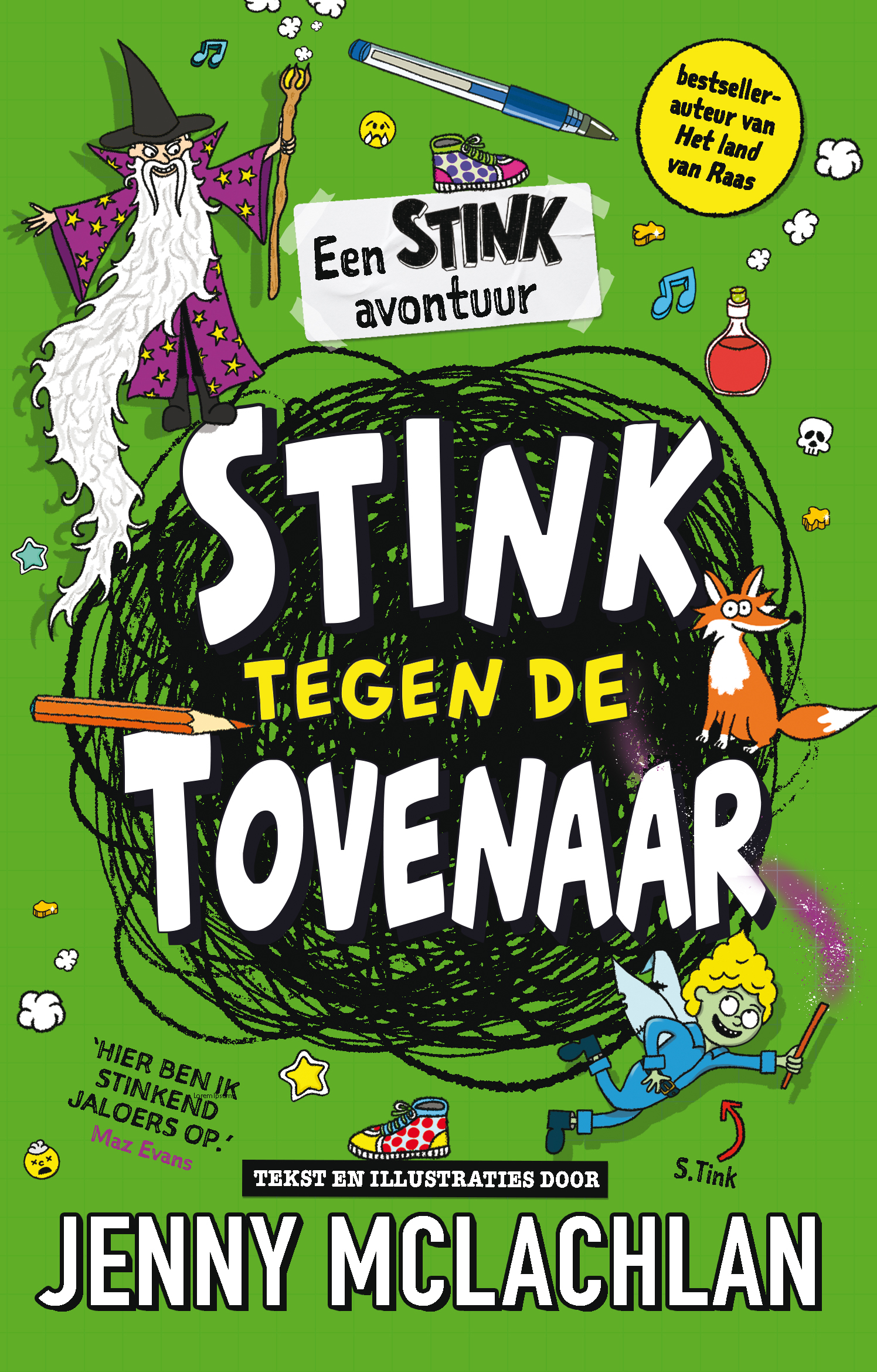Stink tegen de tovenaar (Stink #2)