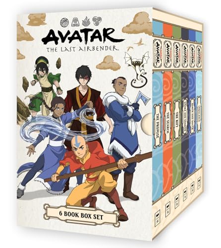 Nickelodeon - Avatar the Last Airbender: 6 Book Box Set (Paperback)